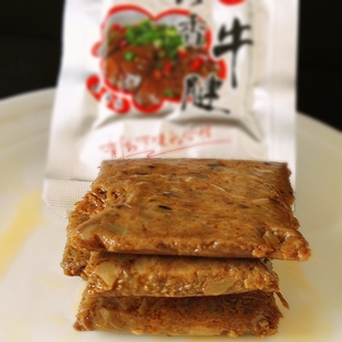 素珍香牛腱绿祥园仿荤素食原味香辣牛腱大豆蛋白肉休闲零食手撕包