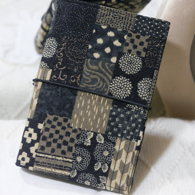 躲在耳里|限量活页手帐|文艺感拼布气质精致温柔艺术简约m5a7