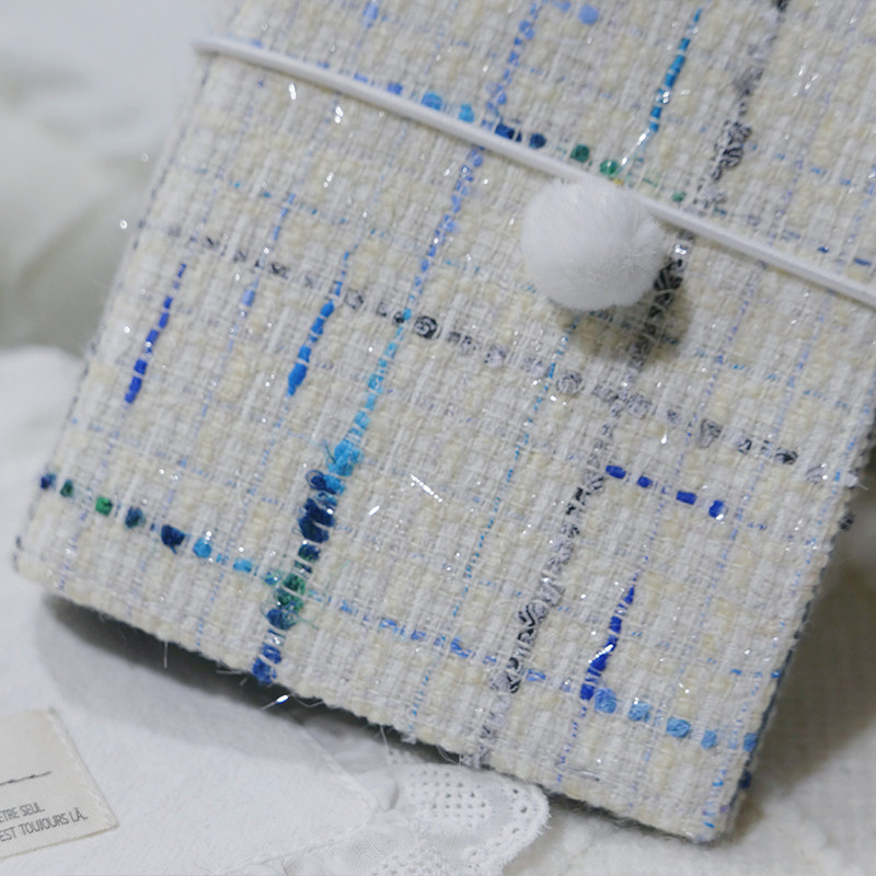 躲在耳里|限量毛呢活页|淡雅清新高级条纹高级氛围重工手帐本m5a7,文具电教/文化用品/商务用品,手帐/日程本/计划本,淘宝优惠券,粉丝福利购,淘宝优惠卷