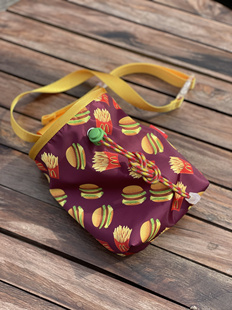 【麦当当汉堡】upfuncle原创攀岩手工镁粉袋 80g野攀难度粉包