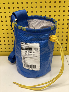 现货 upfuncle 手工粉袋 ikea小蓝袋改造 攀岩粉袋 难度镁粉袋