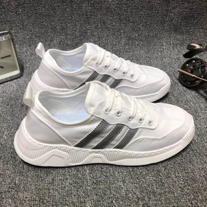 2019夏季新款透气男士冰丝帆布鞋