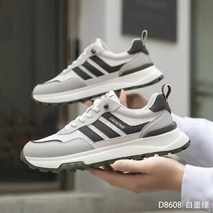 网面透气阿甘鞋一脚蹬舒适百搭轻便休闲鞋男鞋潮2026夏季新款百搭