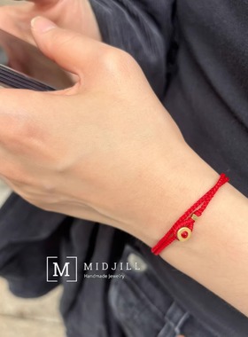 本命年红色编织手绳节日礼物