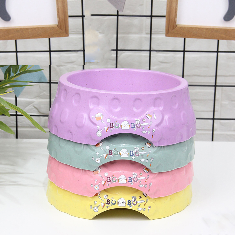 狗碗防打翻狗盆中型犬法斗专用打不翻狗食盆小型单碗比熊柯基用品