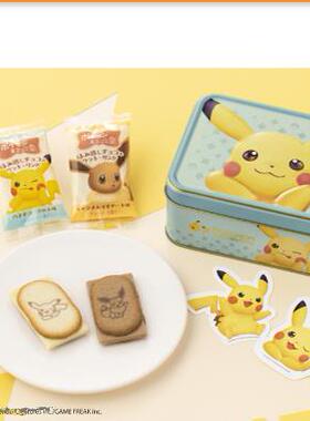 现货东京香蕉蛋糕TOKYO BANANA宝可梦夹心饼干皮卡丘伊布联名零食