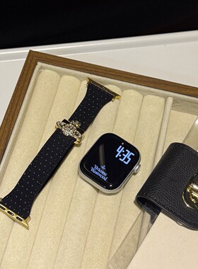 透气西太后土星磁吸高级适用applewatch苹果手表s11表带iwatch910