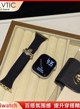 透气西太后土星磁吸高级适用applewatch苹果手表s11表带iwatch910