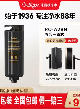 康丽根小黑龙净水器滤芯RC-A28H滤芯RO反渗透5合1滤芯AVE-T2800