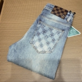 字母错误货号8659P175春夏男士小直筒修身牛仔裤终端售价248，男装牛仔裤，钱塘6008(原3014)