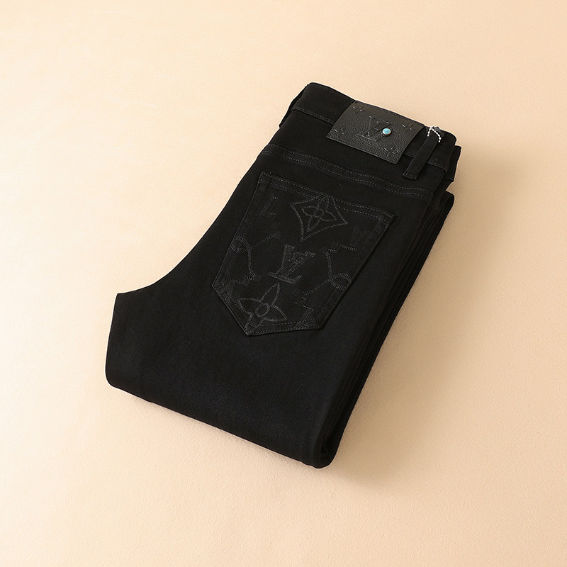 字母错误8608P180秋冬男士修身小直筒牛仔裤控255低成交235，男装牛仔裤，钱塘6008(原3014)