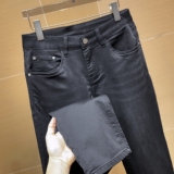 针织高弹货号8666P180春夏男士修身小直筒牛仔裤终端售价248，男装牛仔裤，钱塘6008(原3014)