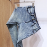 字母错误货号6611P175男士春夏小直筒修身牛仔裤终端售价248，男装牛仔裤，钱塘6008(原3014)