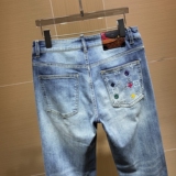字母错误货号9105P175春夏男士修身小直筒牛仔裤终端售价248，男装牛仔裤，钱塘6008(原3014)
