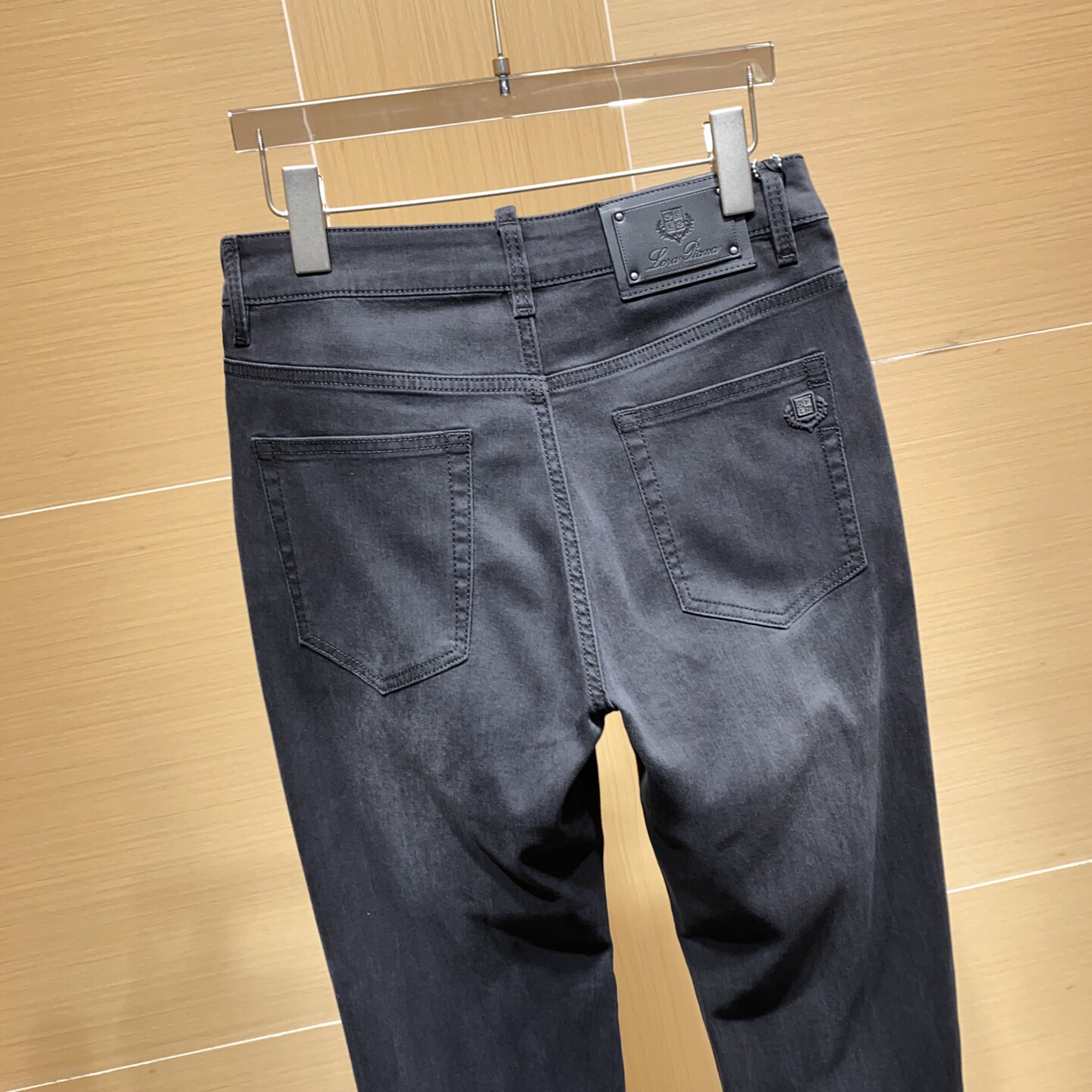 潮牌图案货号6606P175春夏男士修身小直筒牛仔裤终端售价248,男装牛仔裤,钱塘6008(原3014)
