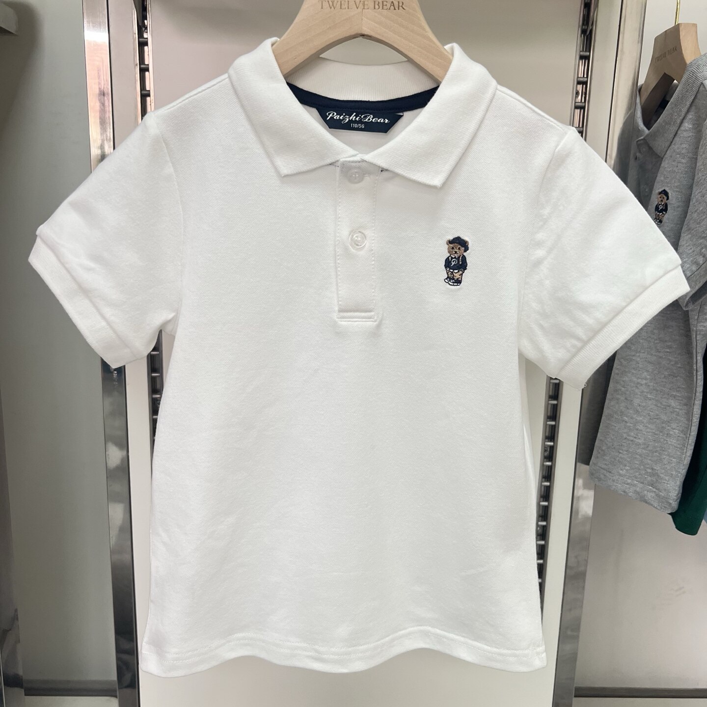 儿童短袖26夏季新款男女童翻领纯棉POLO衫中大童洋气百搭T恤半袖