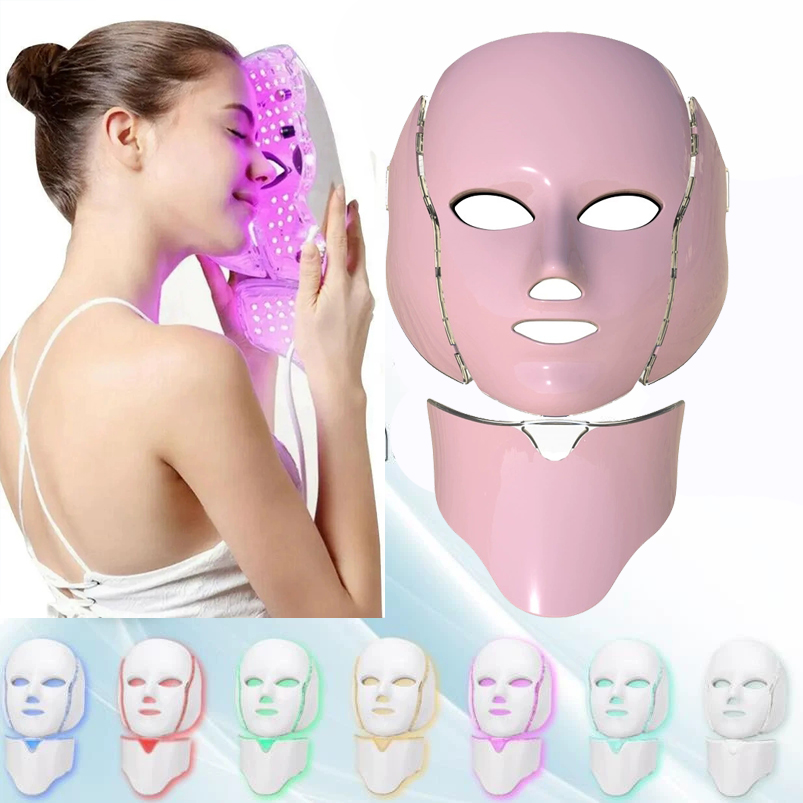 脖子面膜仪七彩光子嫩肤面部美容