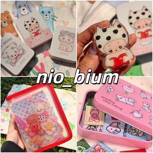nio_bium点点喵新品手帐周边合集