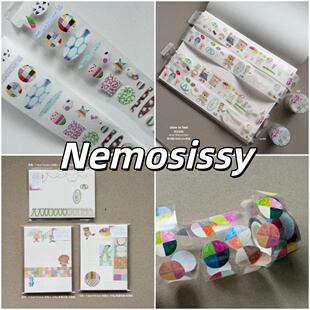 Nemosissy color deco fast slow is fast碎石头糖果四分圆分装