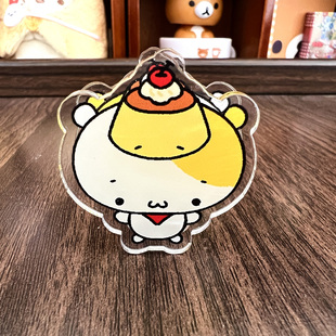 绵绵星小猫亚克力小夹子古早手帐本夹子装饰透明塑料手帐夹新品