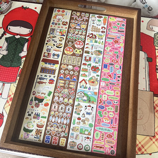 小羊羊不打烊贴纸卷分装合集古早装饰点缀对话框可爱切膜贴纸新品