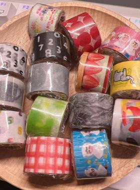 MT SOUSOU 如竹堂粉色下雨天草莓蛋糕木漏日限定日本胶带分装合集