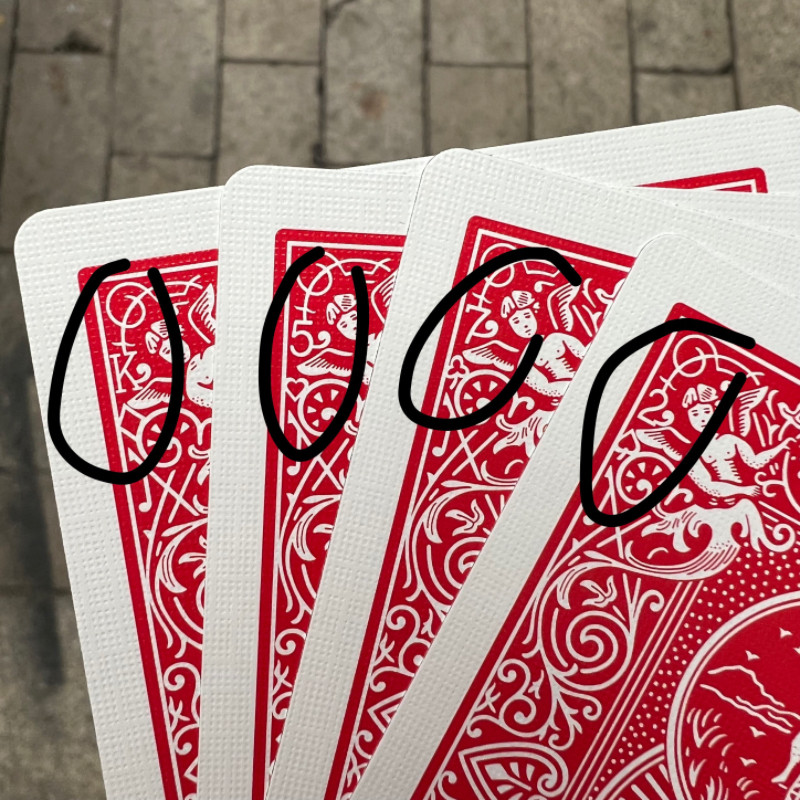 Ultimate Marked Deck 终极单车印记牌 魔术道具记号牌记号扑克牌