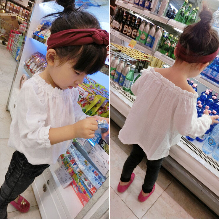 Chemise fille à manche longue - Ref 2086914 Image 1