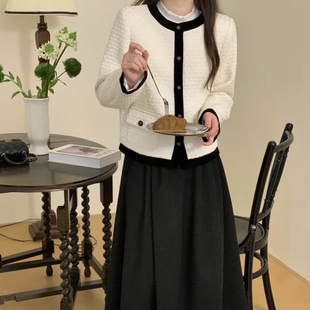 2024年法式小香风外套女士优雅时尚高级感减龄百搭小个子短款上衣