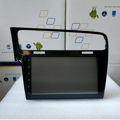 大众高尔夫7专用DVD导航安卓中控大屏蓝牙倒车影像一体机