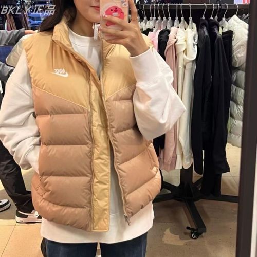 Nike耐克女子Logo羽绒马甲背心