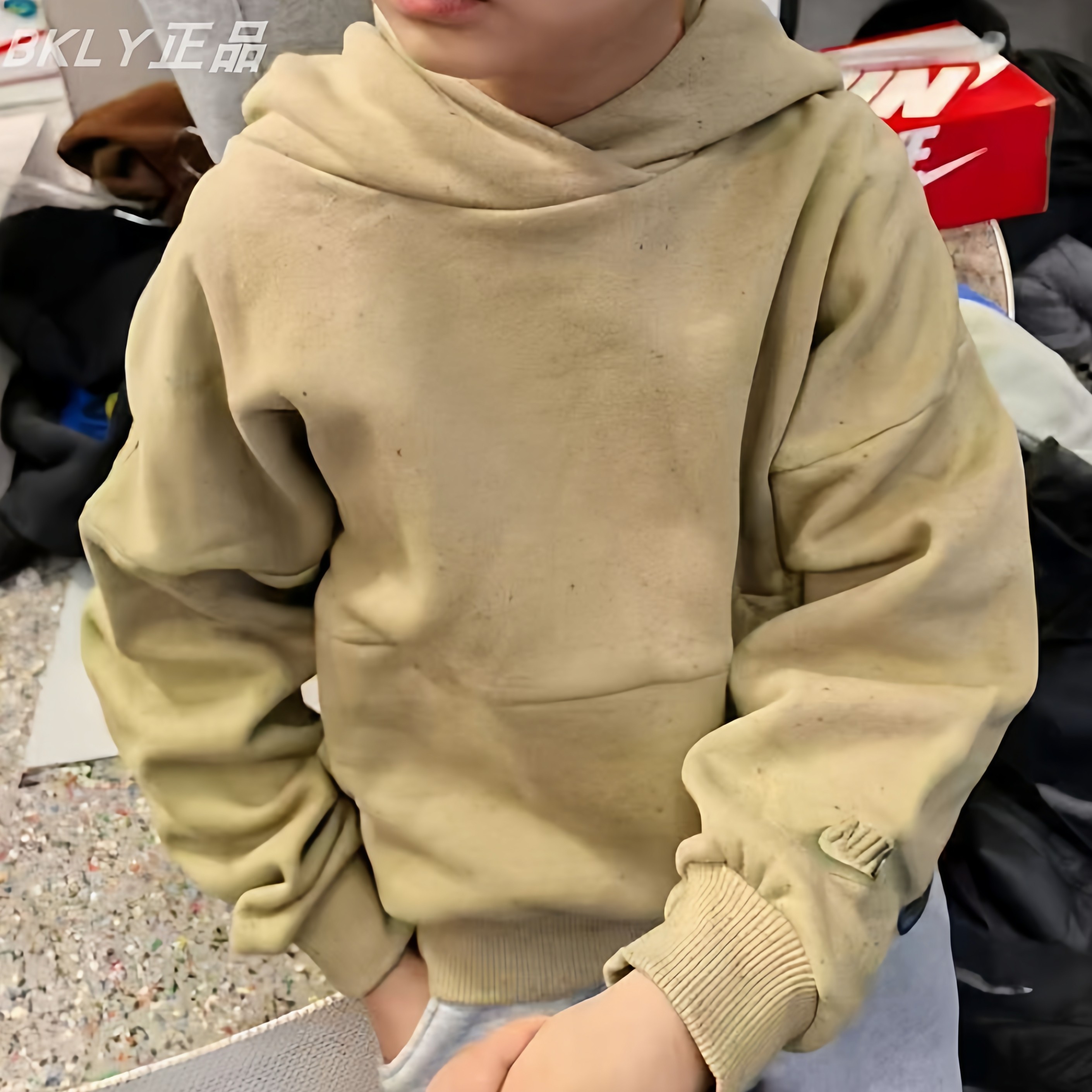 Nike耐克 中大童学生加绒保暖连帽卫衣针织休闲套头上衣 HJ6027,运动服/休闲服装,运动卫衣/套头衫,淘宝优惠券,粉丝福利购,淘宝优惠卷