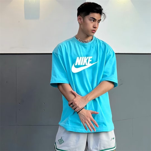 Nike耐克男短袖T恤经典logo圆领