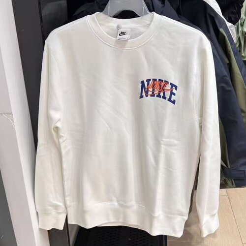 耐克Nike男印花加绒连帽套头卫衣