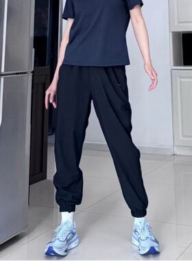 女子Nike透气轻薄速干训长裤