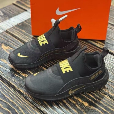 耐克NIKE男女童一脚蹬轻便跑步鞋