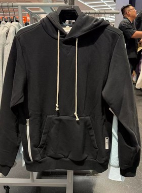 Nike耐克DRI-FIT男子卫衣长袖运动灰色圆领套头帽衫FZ0219 FZ0221