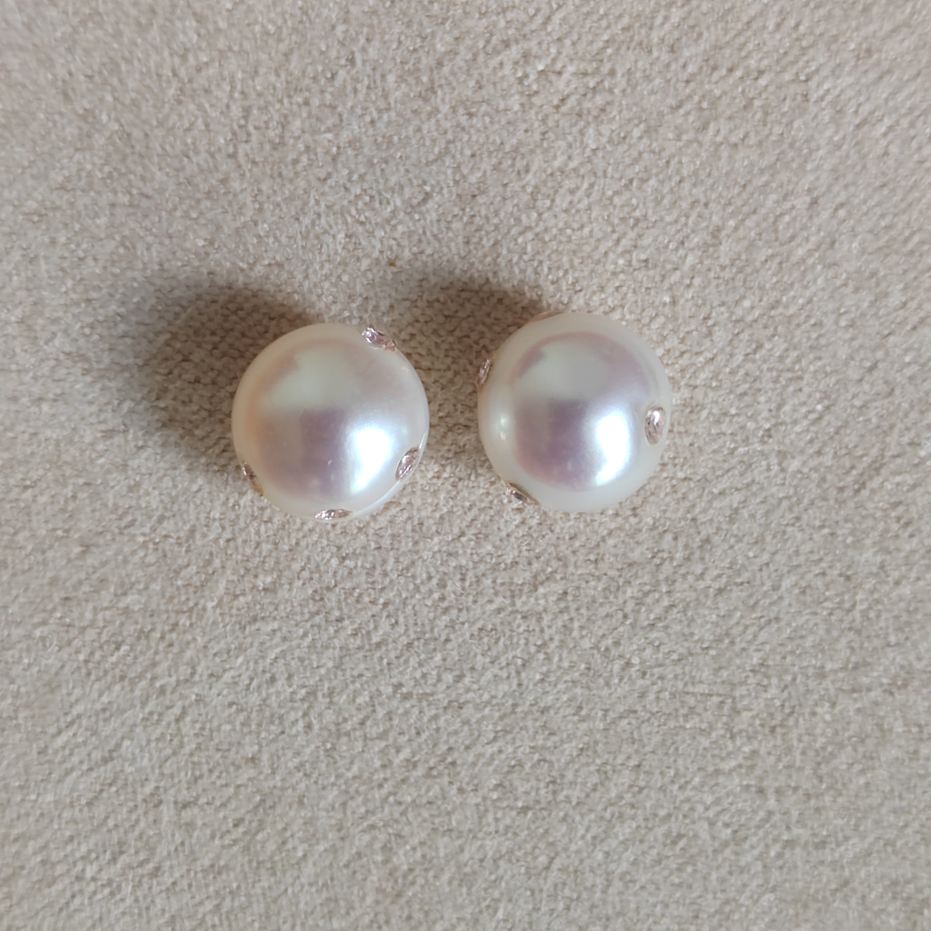 【毒蘑菇】天然珍珠耳饰|气质百搭简单|S925银耳钉|BLJ25071108