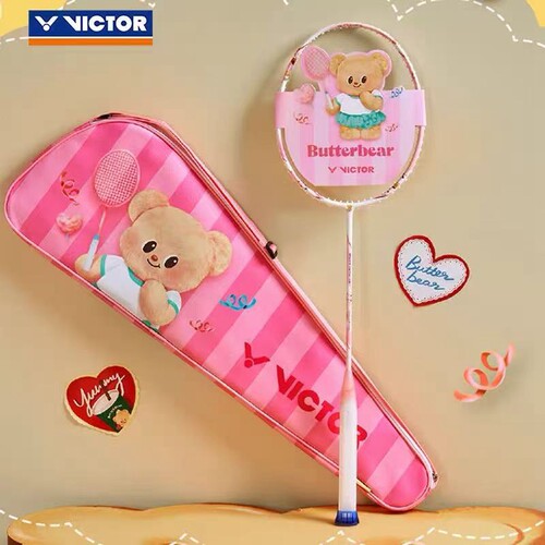 VICTOR胜利黄油小熊联名羽拍