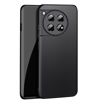 适用一加12手机壳1+13无线充magsafe隐形磁吸车载带磁铁1加十三oneplus13新款素皮保护套外壳皮男款十二1十