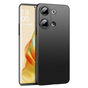适用opporeno9手机壳reno9pro+十oppo超薄磨砂新款外壳男套带磁吸5g的oopporeno9曲面屏0pp0男款opporone95g