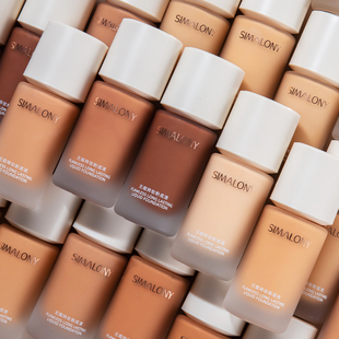 黄黑皮小麦色粉底液美黑修容欧美妆深色古铜调和混油皮遮瑕拉丁舞