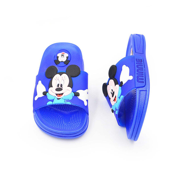 Pantoufles enfants en autre pour été - semelle caoutchouc antidérapant - Ref 986474 Image 4