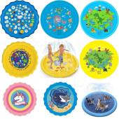 夏季 儿童玩水池宠物喷水垫充气玩具游戏垫草坪沙滩户外洒水戏水垫