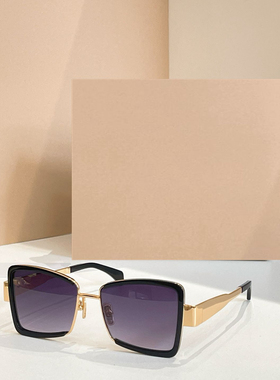 时尚新款太阳眼镜高品质高质感百搭遮阳潮大气40338F金属板材