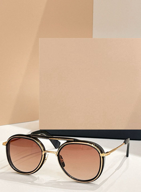 时尚新款太阳眼镜高品质高质感百搭遮阳潮大气SPACECRAFT圆框
