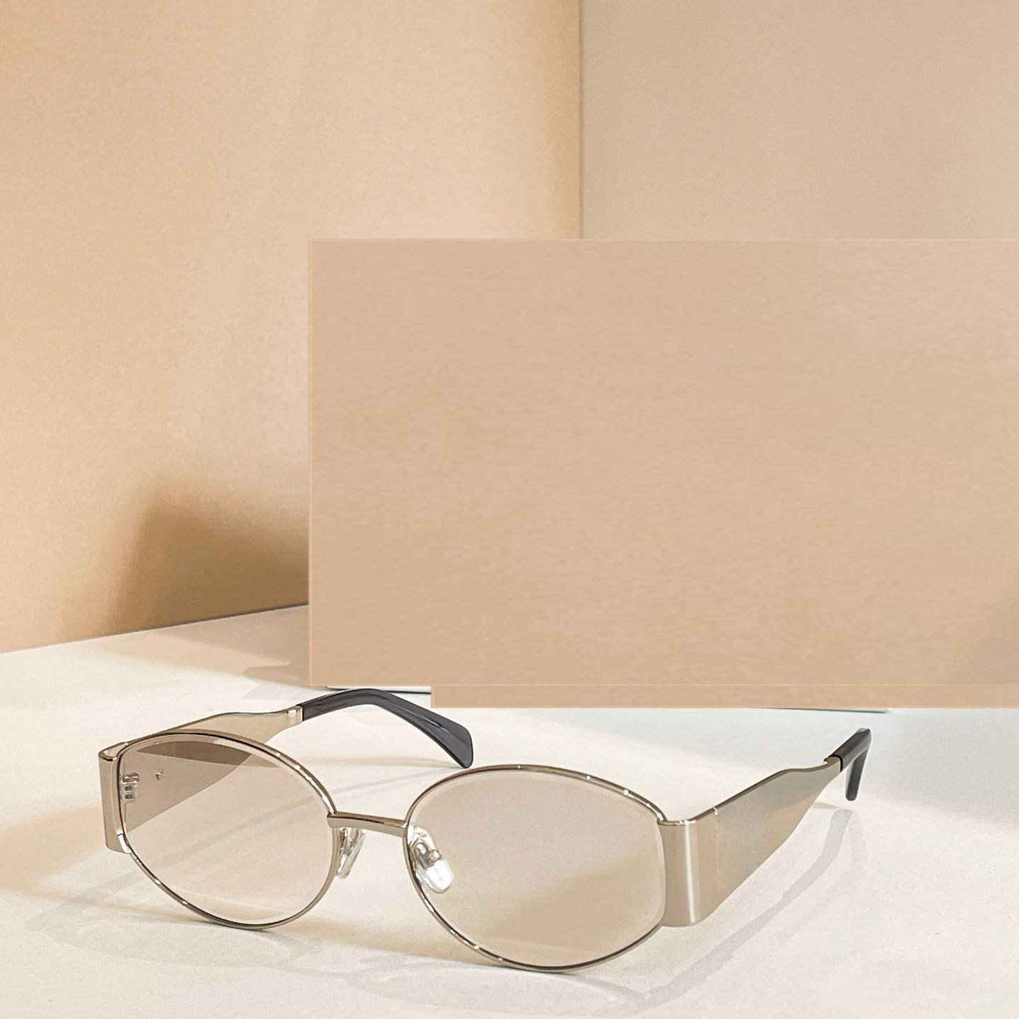 时尚新款太阳眼镜高品质高质感百搭遮阳大气1860LU金属小框