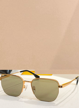 时尚新款太阳眼镜高品质高质感百搭遮阳潮大气40594金属小框