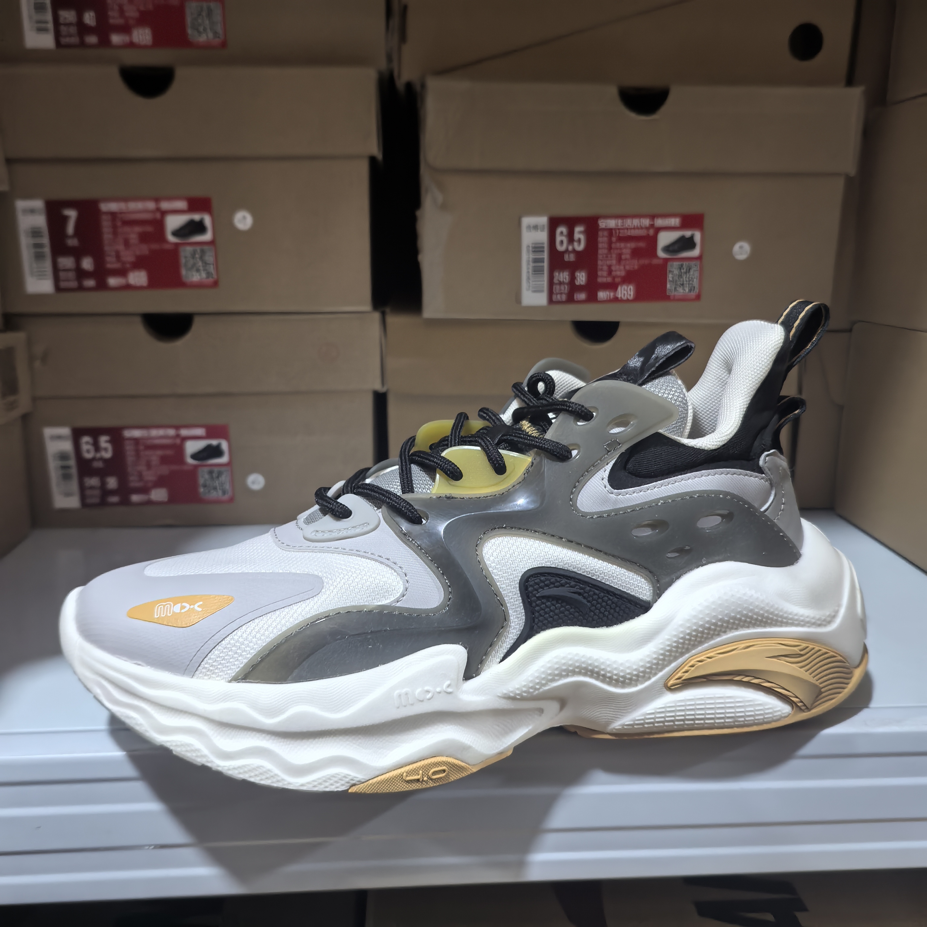 安踏Mix4.0男秋冬新款防滑耐磨包裹性支撑运动休闲鞋912358812