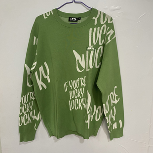 宽松编织衫 YOU滑板男女同款 潮衣172348703S 安踏LUCKY 王一博同款